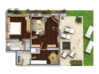 Vakantieappartement Immenstadt Grondplan 27