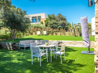Garten mit Lounge