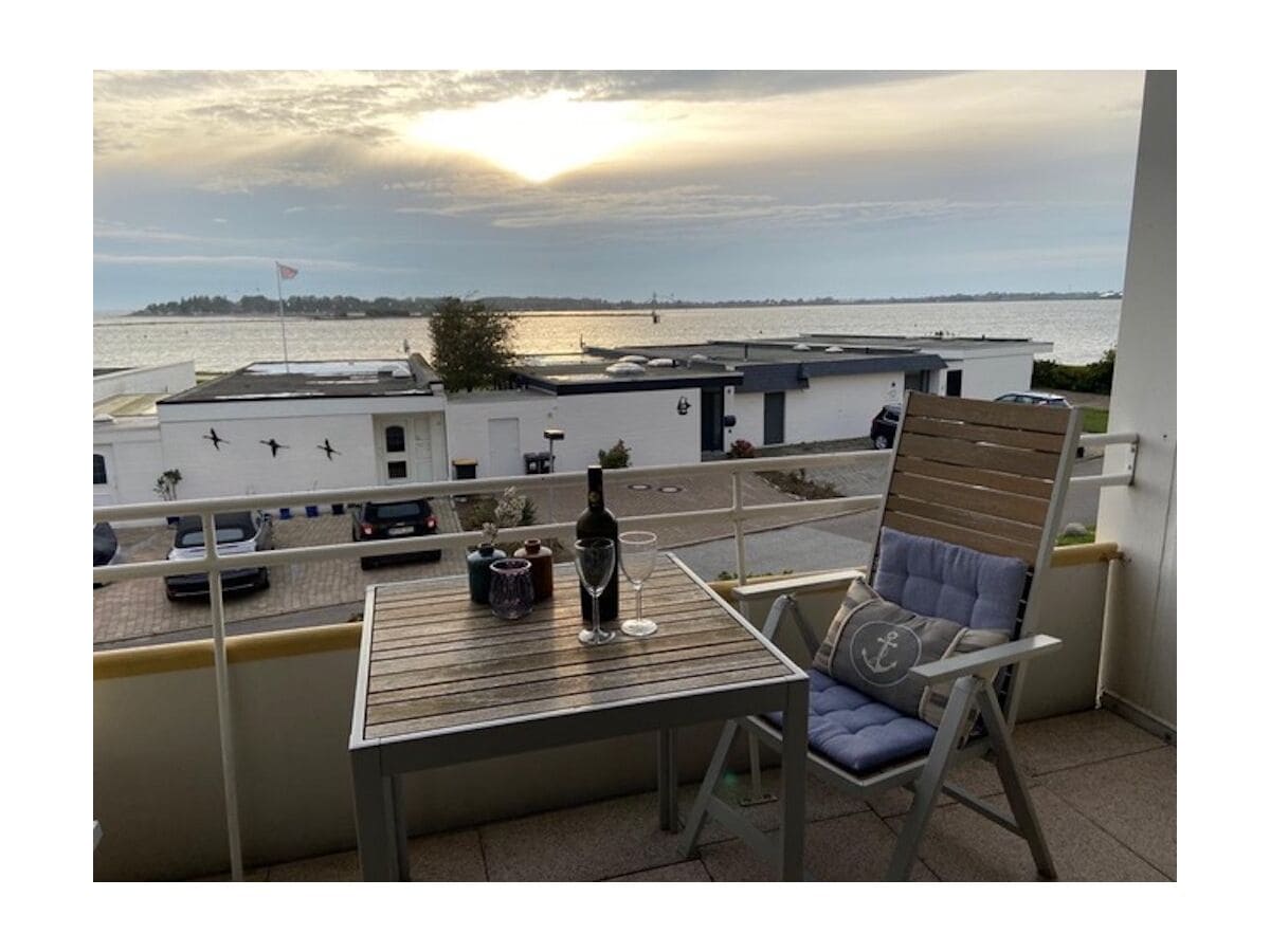 Balkon mit Meerblick