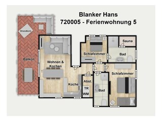 Apartamento de vacaciones Wangerooge Características 17