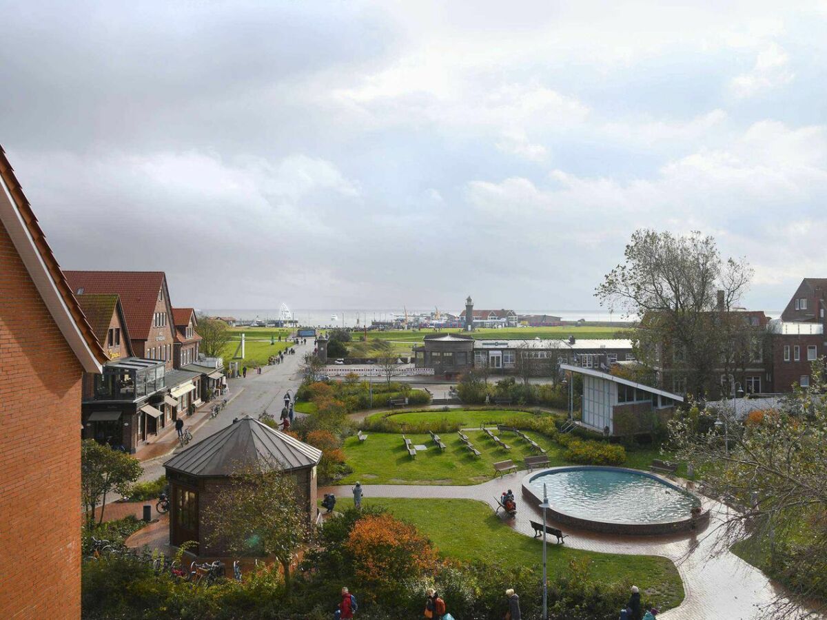 Ausblick vom Balkon