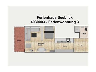 Appartamento per vacanze Borkum Registrazione all'aperto 2