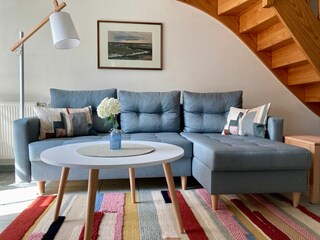 Wohnbereich mit Sofa