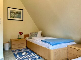 Schlafzimmer mit Einzelbetten