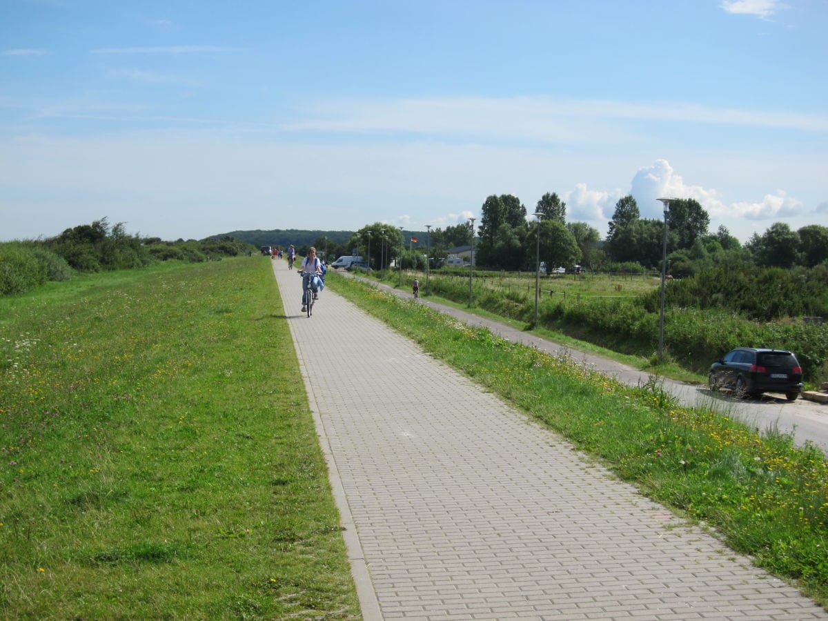 Ostseeradwanderweg in Börgerende