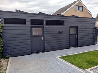 Abschließbarer Fahrradschuppen