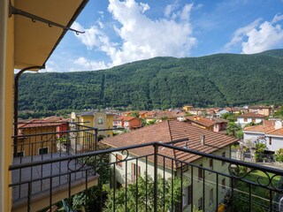 Balkon mit Sicht ins Grüne