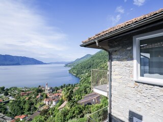 Teilansicht des Hauses