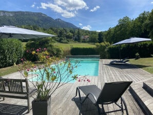 Ferienhaus ST JORIOZ-Villa contemporaine avec Piscine et Vue - Annecy - image1