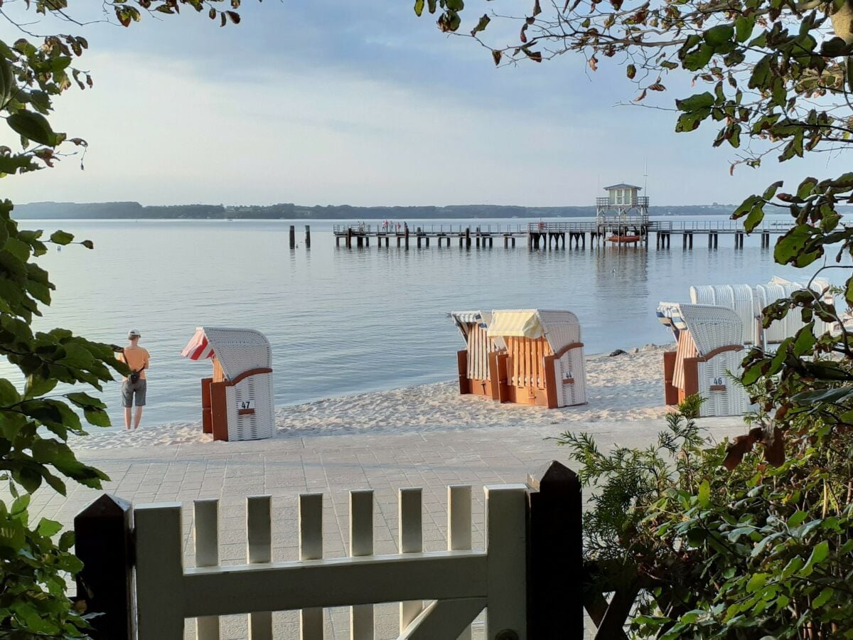 Die Gartenpforte zur Strandpromenade