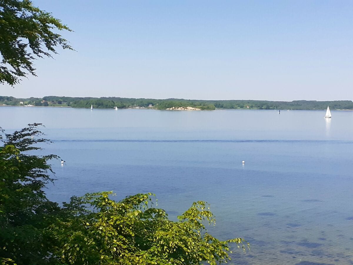 Blick aus dem Esszimmer Richtung dänische Inseln