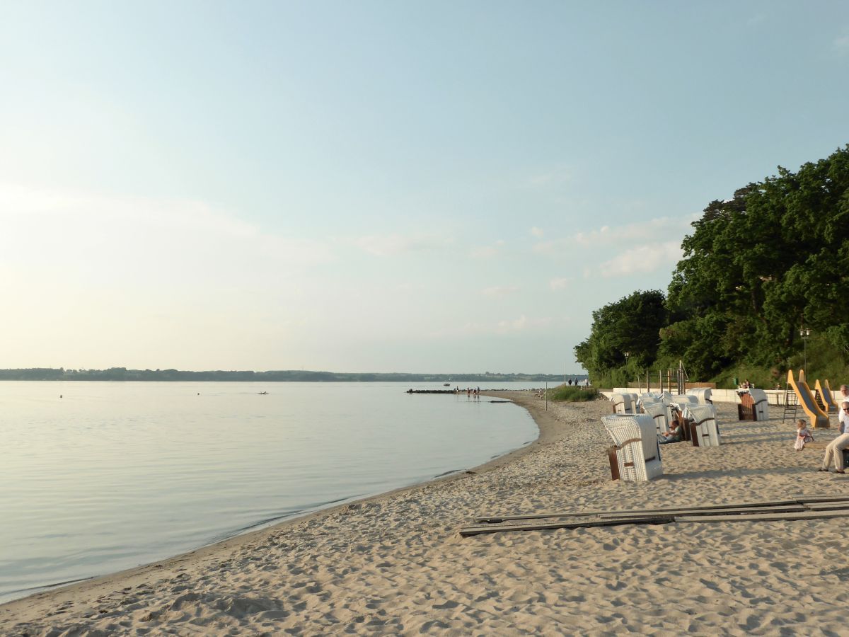 weiter am Strand entlang in Richtung Schwennau-Tal