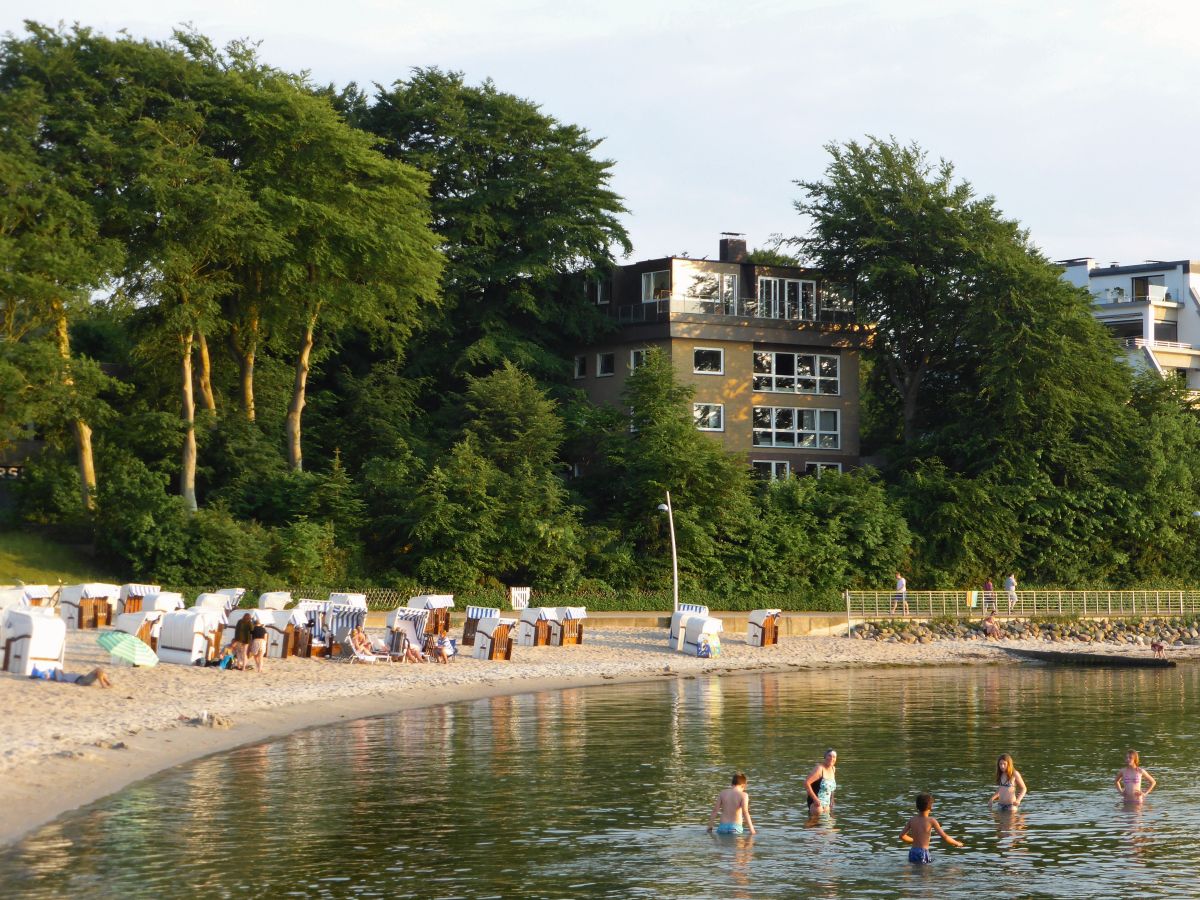 Ihr Haus vom Strand aus betrachtet