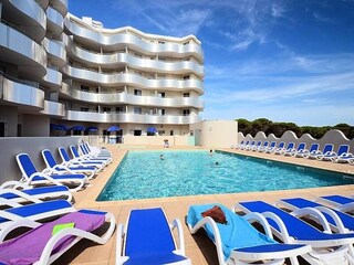 Appartement Le Barcarès Buitenaudio-opname 12