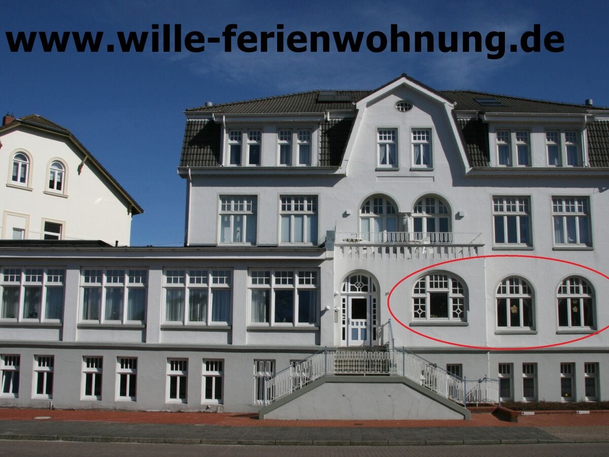 Ferienwohnung Borkum Außenaufnahme 10