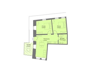 Appartamento per vacanze Vahrn Pianta del piano 35