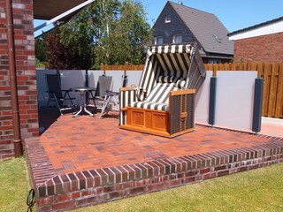 Terrasse Ferienwohnung 2