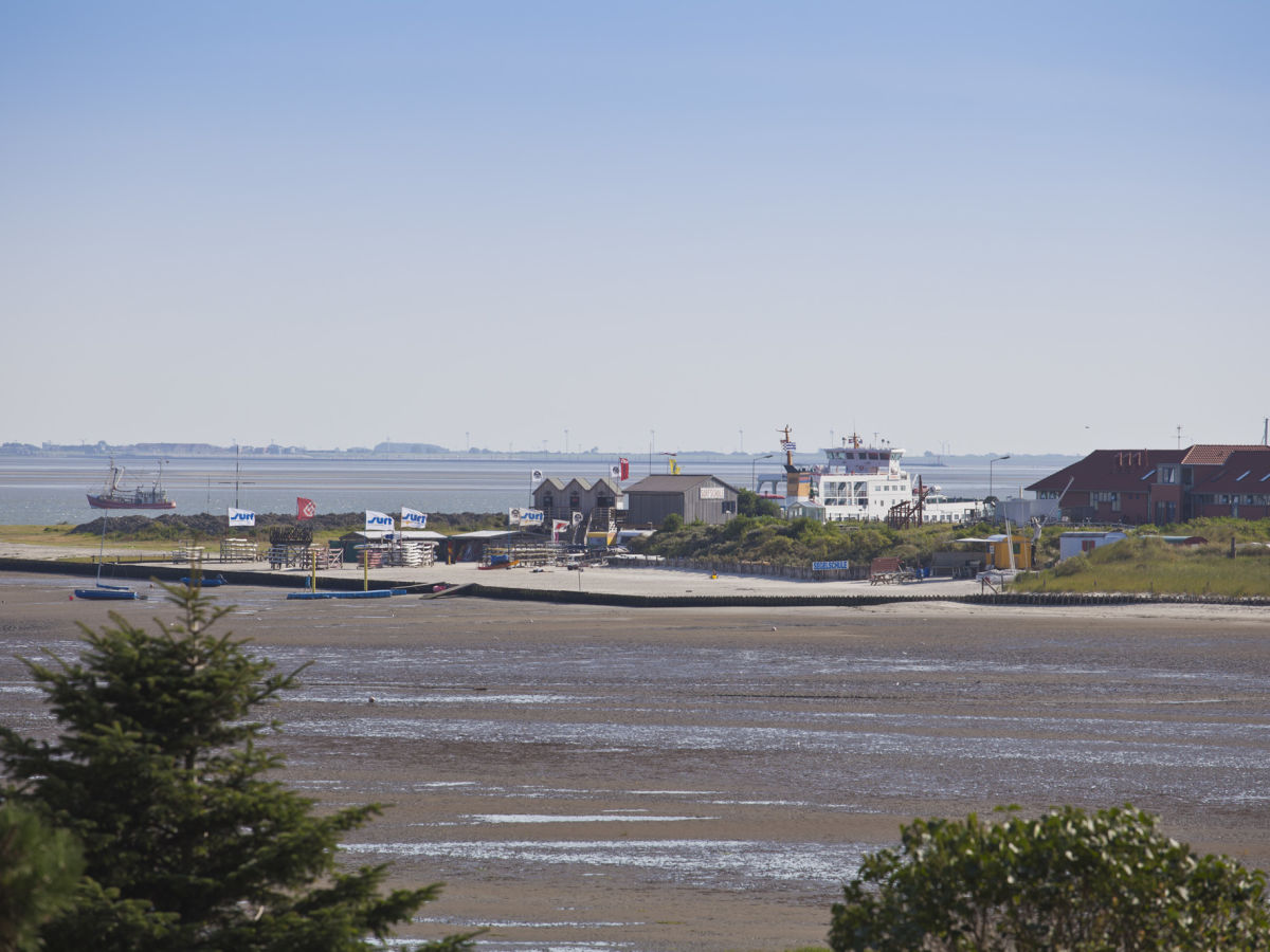 Blick auf Hafen & Meer