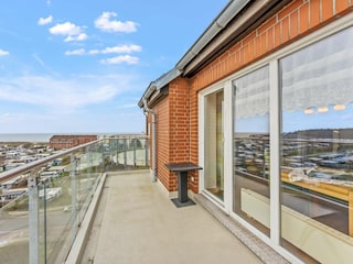 Aussicht vom Balkon