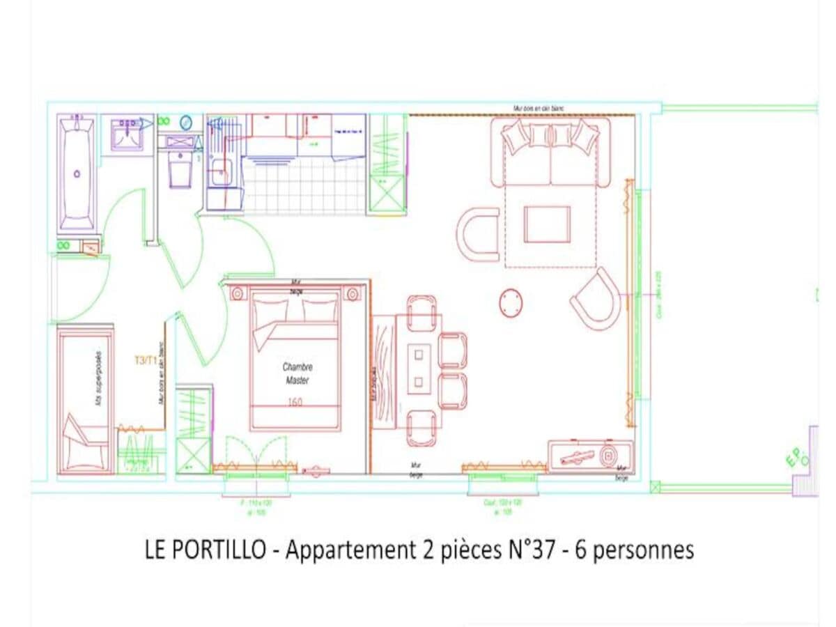 Appartement Gaillagos  1