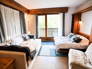 Appartement Megève Buitenaudio-opname 9
