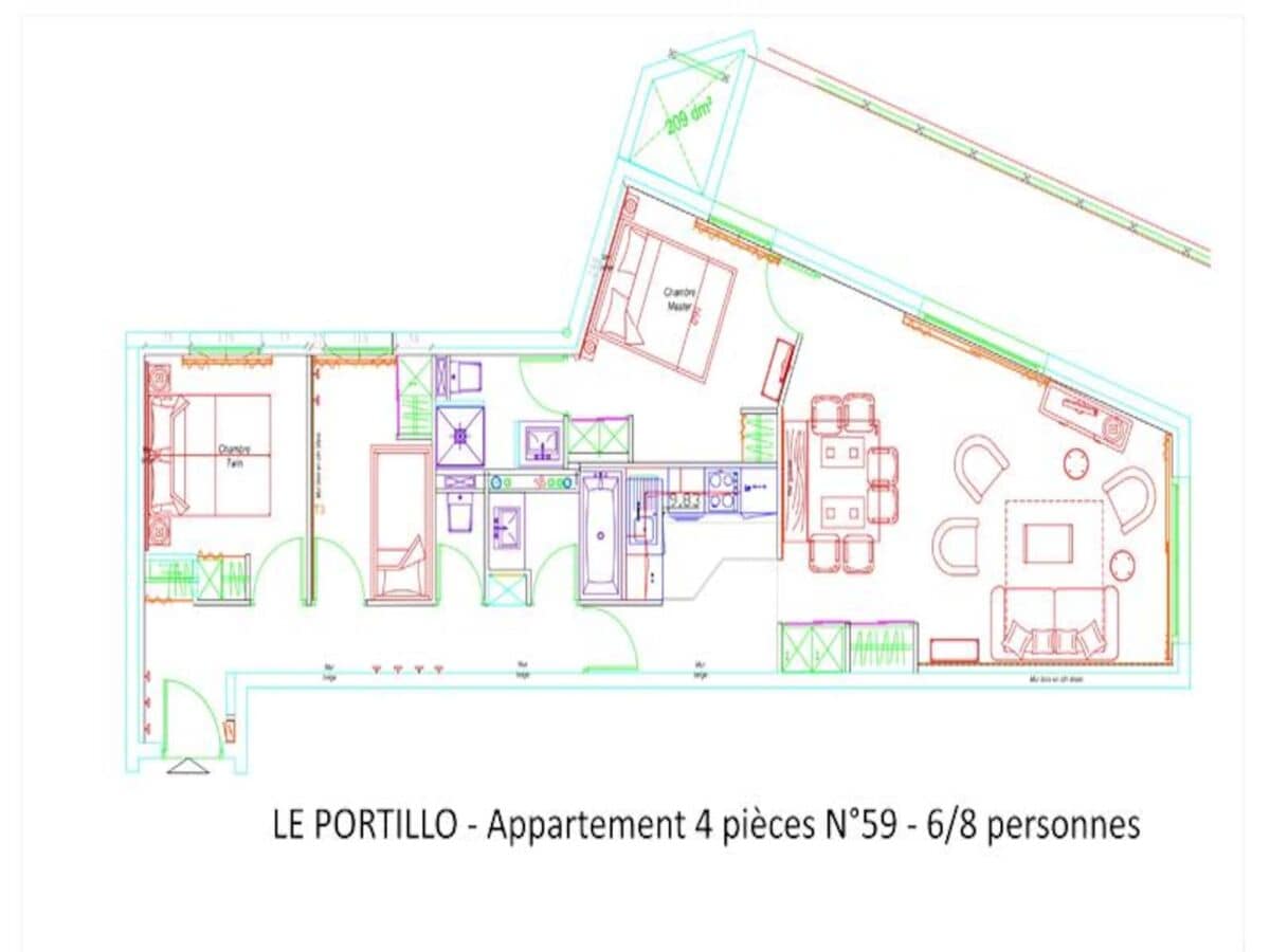 Appartement Gaillagos  1