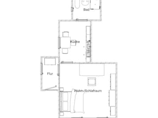 Vakantieappartement Neustrelitz Grondplan 40