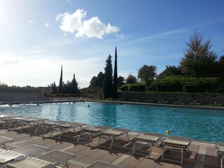 Pool of Grotta Giusti Terme