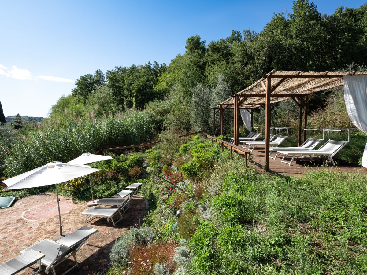 Unser Solarium beim Pool