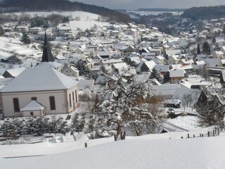 View from the balcony on Lohrhaupten