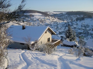 Blick vom Winterparkplatz