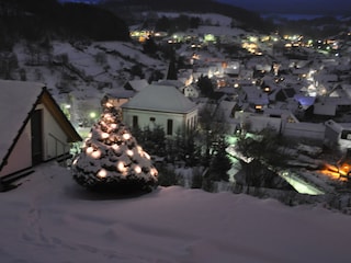 Abendstimmung über Lohrhaupten