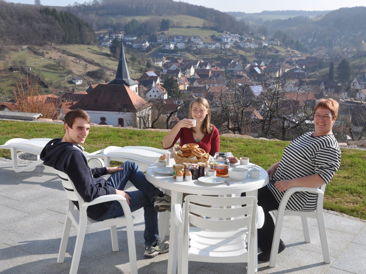 Terrasse mit Panoramablick