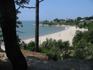 Blick auf den Strand