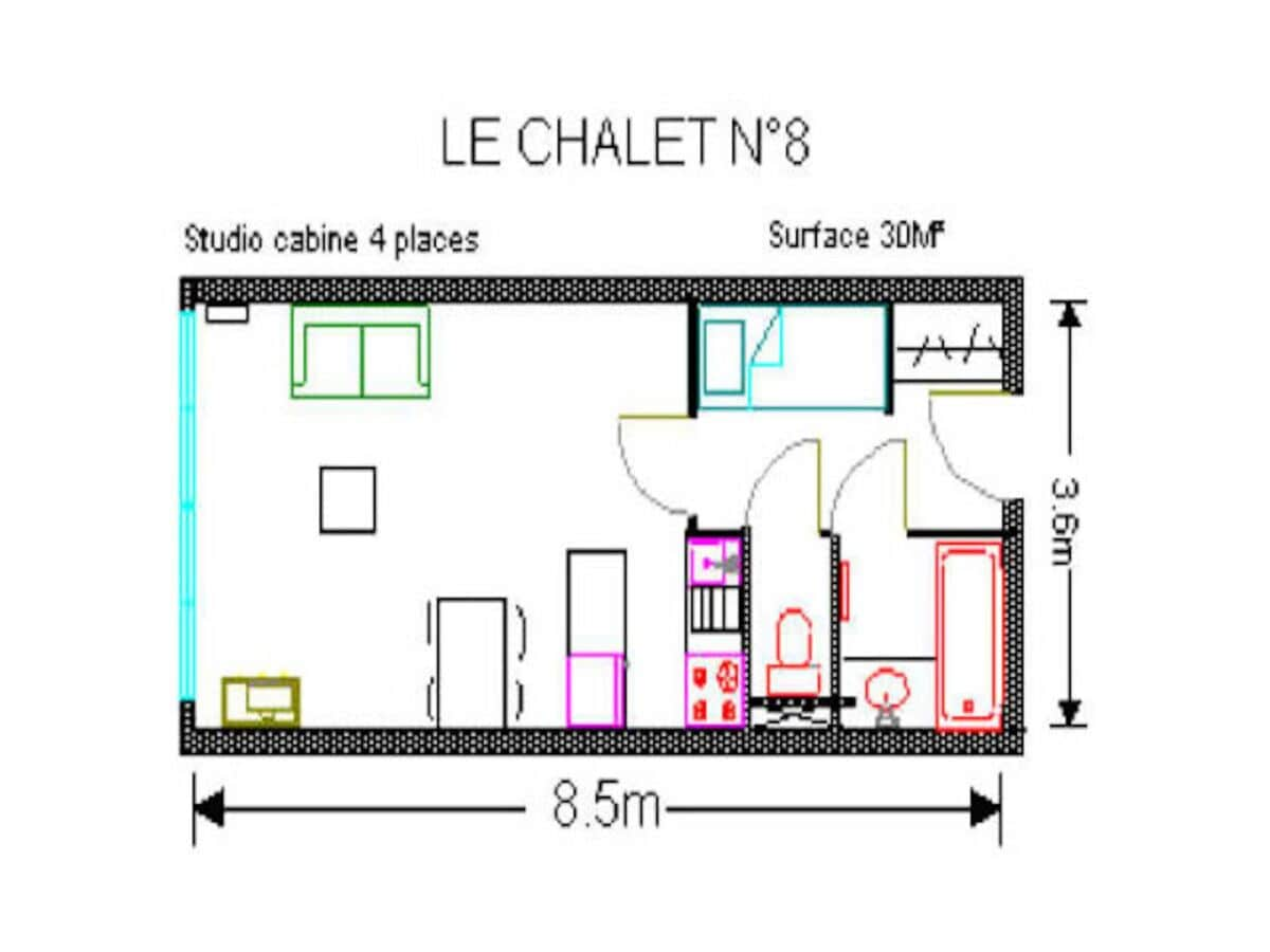 Appartement Gaillagos  1