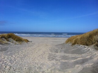 Strandaufgang an der Siedlung - 100m vom Reethuus
