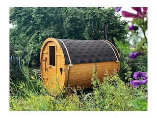 Fass-Sauna buchbar auf Anfrage