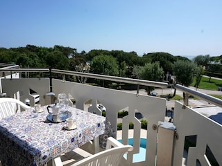 Appartement Porto Santa Margherita Buitenaudio-opname 5