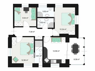 Appartamento per vacanze St. Christina Caratteristiche 5