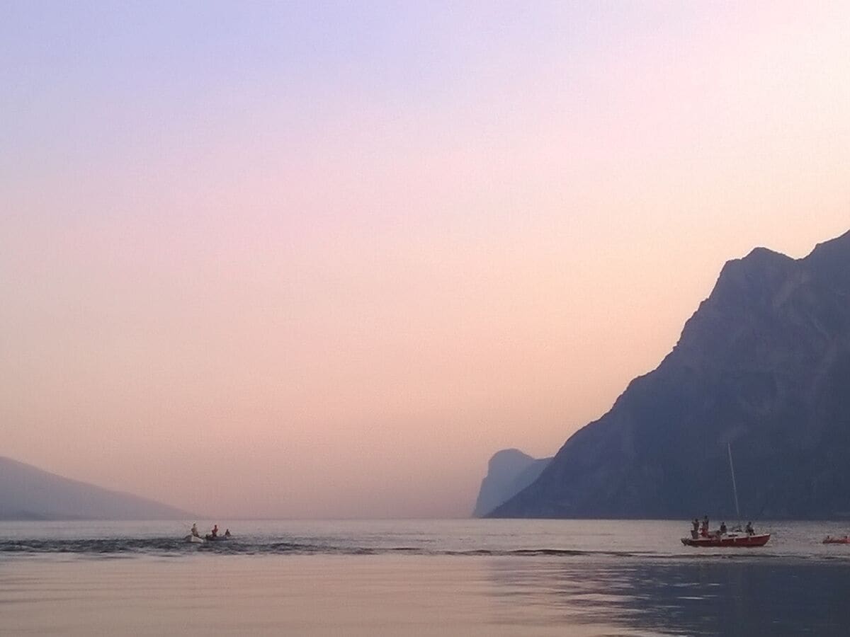 Abendstimmung am Gardasee