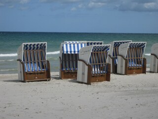 Strandkörbe am Strand