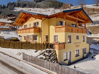 Haus Berger im Winter