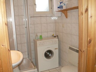 Badezimmer im Erdgeschoss