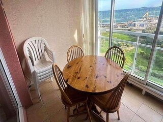 Appartement Six-Fours-les-Plages Buitenaudio-opname 5