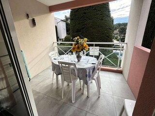 Appartement Six-Fours-les-Plages Buitenaudio-opname 2