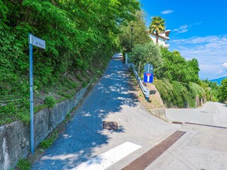 Abzweigung zur Straße zum Haus