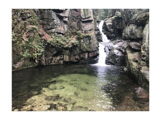 Wasserfall ca. 15 km vom Ferienhaus entfernt