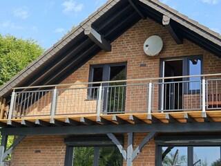 Ferienwohnung Kanino / Balkon