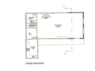 Villa Renesse Pianta del piano 24