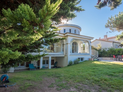 Family Villa Seaside: Direkt am Strand, Ferienhaus, luxuriös, Familie Saint Brevin l'Océan, 6 Schlafzimmer